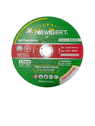 DISCO DE CORTE ABRASIVO PRETO – TIPO D