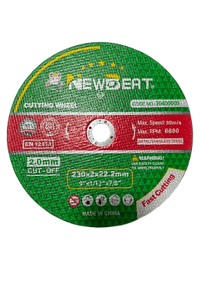 DISCO DE CORTE ABRASIVO PRETO – TIPO D